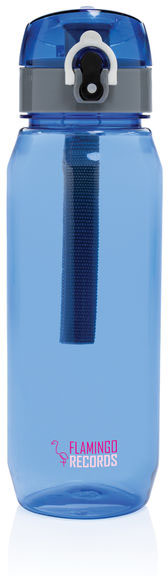 Bouteille étanche 800 ml PET recyclé RCS Yide entreprise Bleu