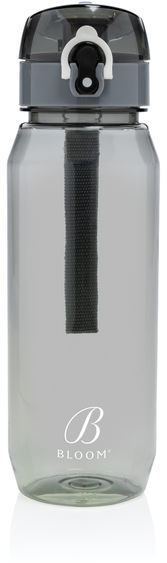 Bouteille étanche 800 ml PET recyclé RCS Yide entreprise Noir