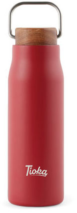 Bouteille isotherme 300 ml acier RCS Ciro personnalisable Rouge