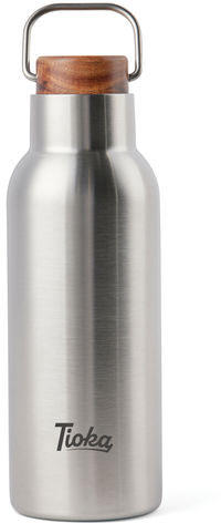 Bouteille isotherme 580 ml acier RCS Ciro publicitaire Acier