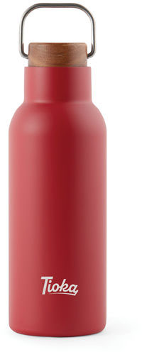 Bouteille isotherme 580 ml acier RCS Ciro publicitaire Rouge