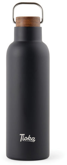 Bouteille isotherme 800 ml acier RCS Ciro entreprise Noir