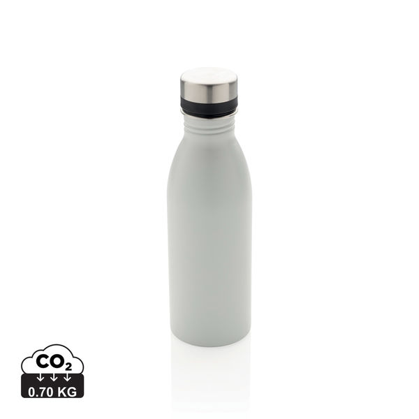 Bouteille en acier inoxydable 500 ml publicitaire Blanc