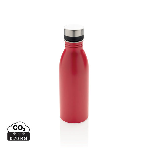 Bouteille en acier inoxydable 500 ml publicitaire Rouge