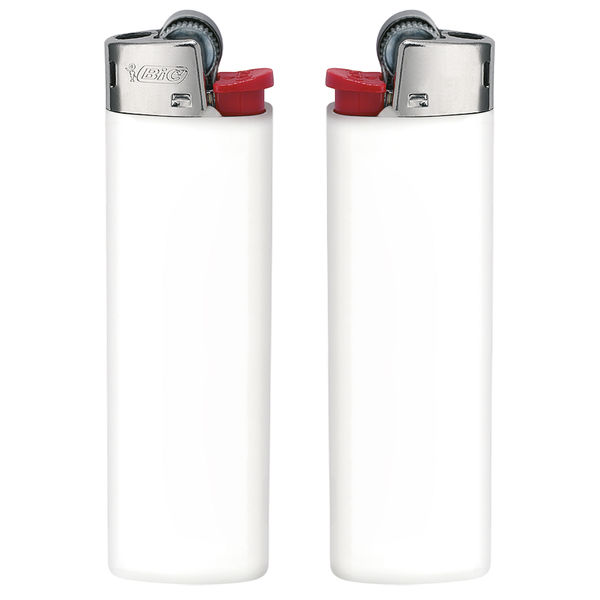 Briquet personnalisé | J23 Blanc opaque