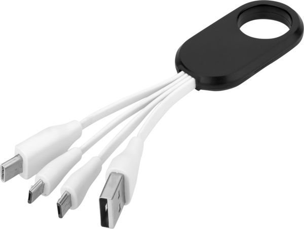 Câble USB personnalisé | Troup Noir