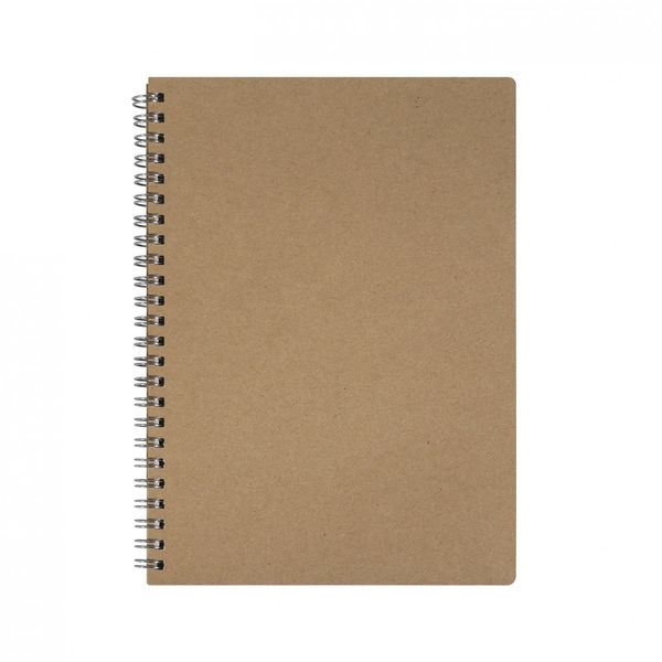 Cahier à spirales A5 personnalisable|Frenchie Naturel