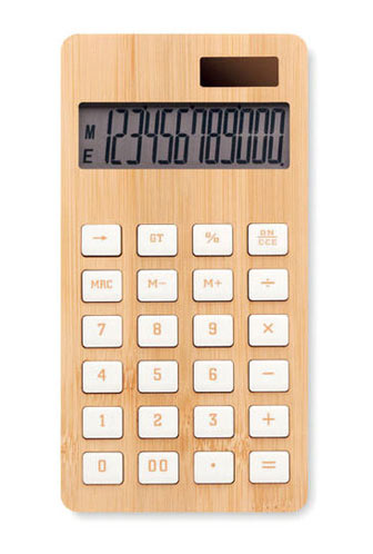 Calculatrice personnalisée | Calcubim Wood