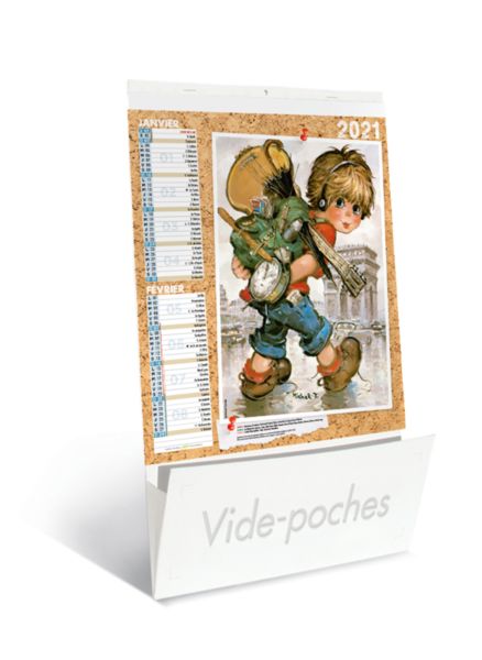 calendrier vide poche images enfant