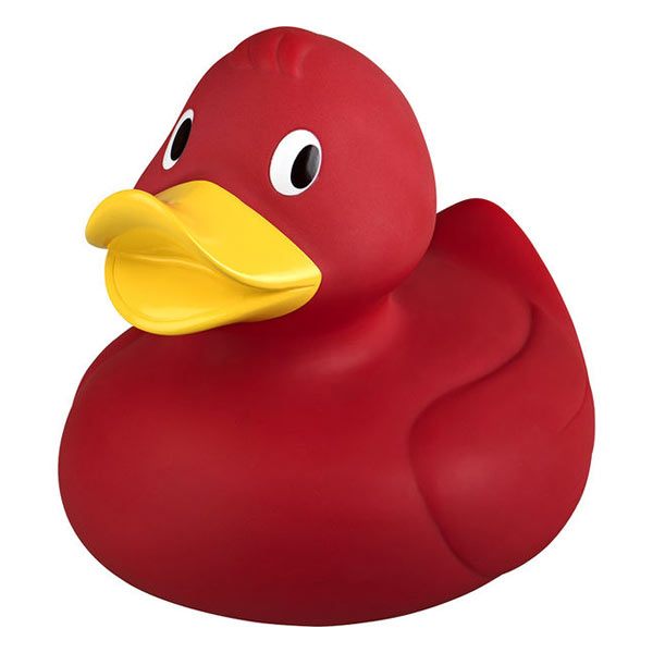 Canard en plastique publicitaire | 4XL Duck Red