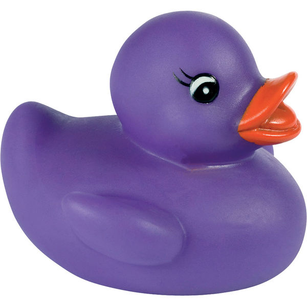 Canard en plastique personnalisable | Violet Duck Violet