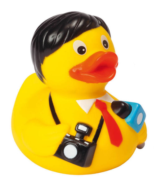 canard publicitaire journaliste Jaune