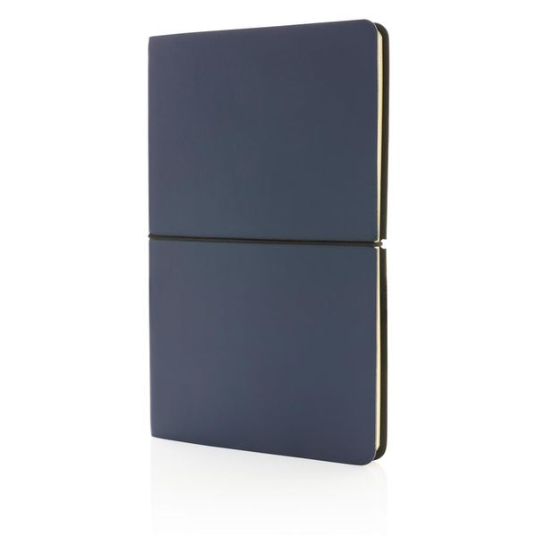 Carnet de notes A5 publicitaire couverture souple Navy