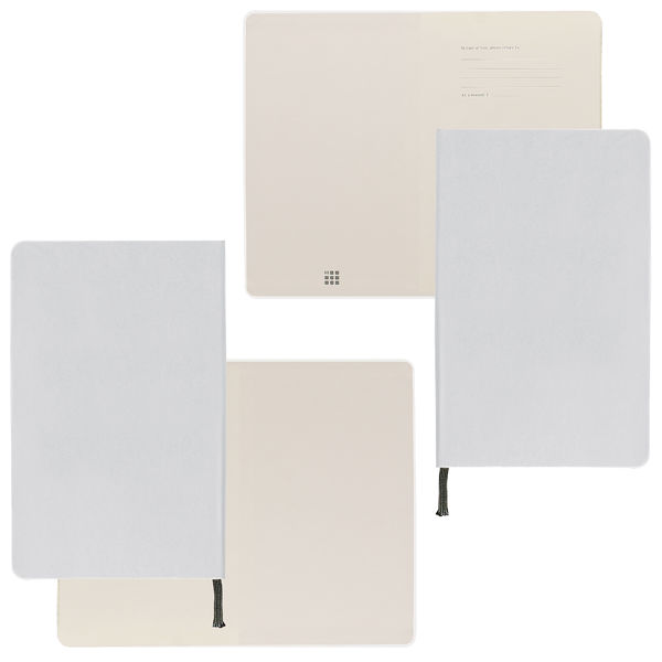 Carnet Moleskine publicitaire | Moleskine White Lined Paper