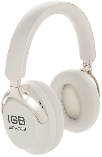 Casque ANC plastique recyclé RCS Soundpro publicitaire Blanc