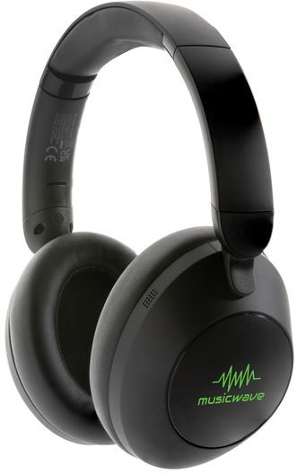 Casque audio ANC RCS Urban V Cupertino personnalisable Noir