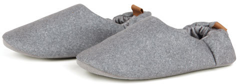 Chaussons doux rPET RCS L/XL Moulton personnalisés Gris