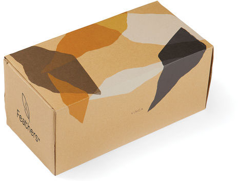 Chaussons doux rPET RCS Santos personnalisables Blanc cassé