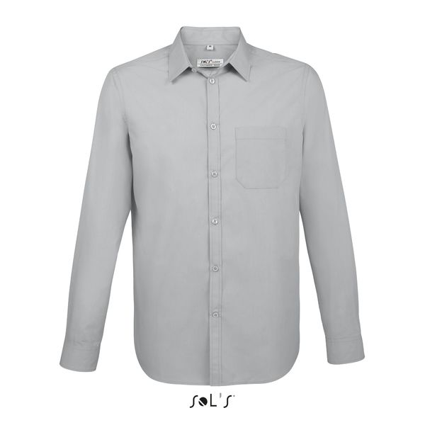 Chemise personnalisable | Baltimore Fit Gris perle