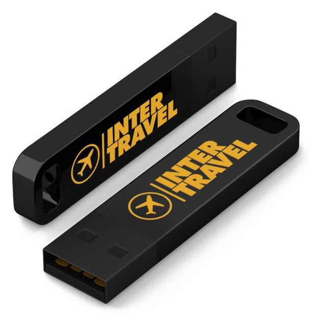 Clé USB métal personnalisable | Boris Noir