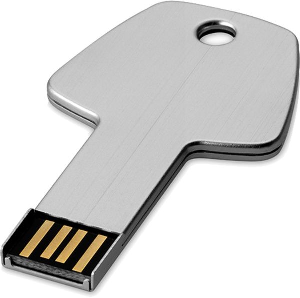 Clé USB publicitaire | Key USBKey USB Argent