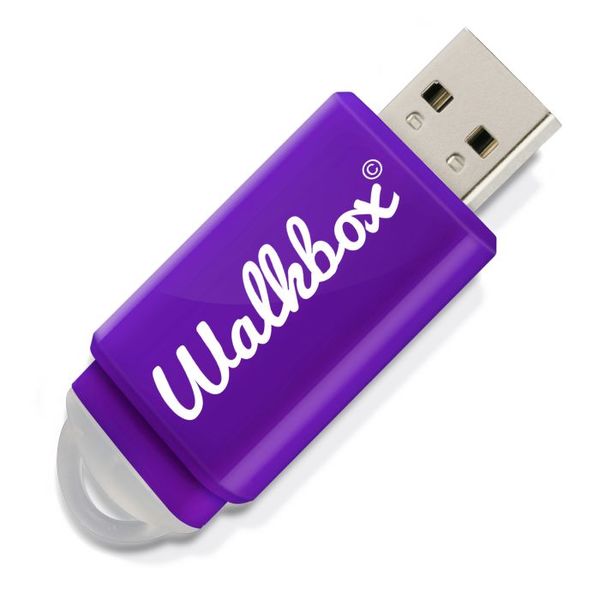 Clé USB publicitaire | Slider Violet