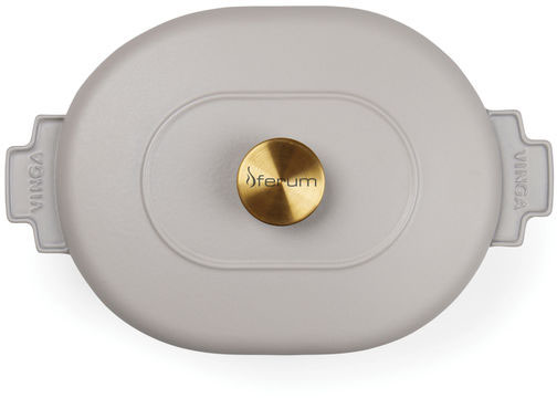 Cocotte 4 L Monte Heritage personnalisée Gris