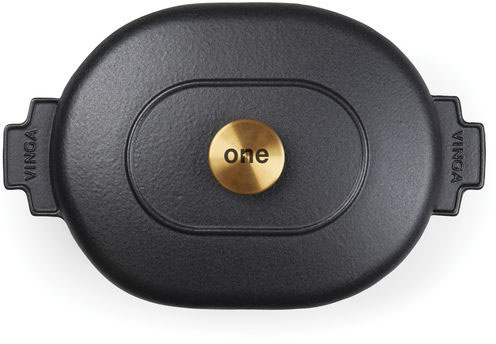 Cocotte 4 L Monte Heritage personnalisée Noir