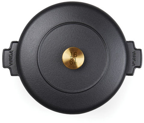 Cocotte 5.5 L Monte Heritage personnalisable Noir