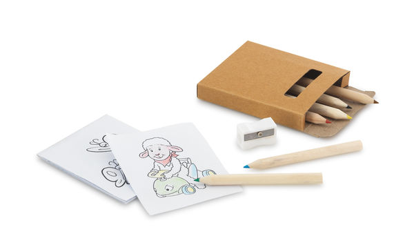 Set coloriage pour entreprise Naturel