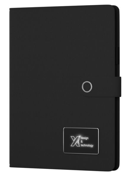 Conférencier A4 personnalisé | Power Note A4 Noir