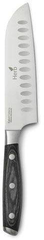 Couteau Santoku Kaiser publicitaire Acier