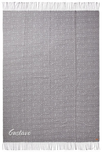 Couverture Verso personnalisée Gris