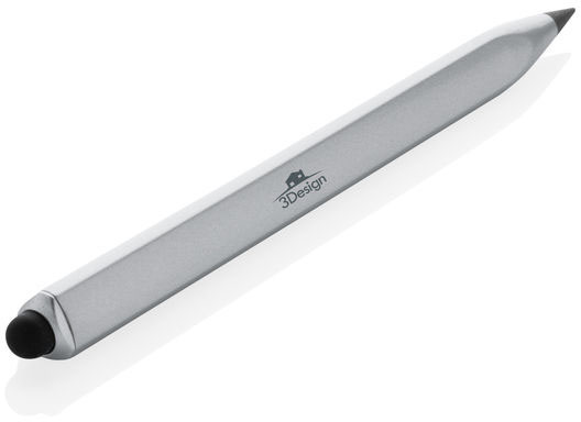 Crayon infini multitâches alu recyclé RCS Eon personnalisé Argent