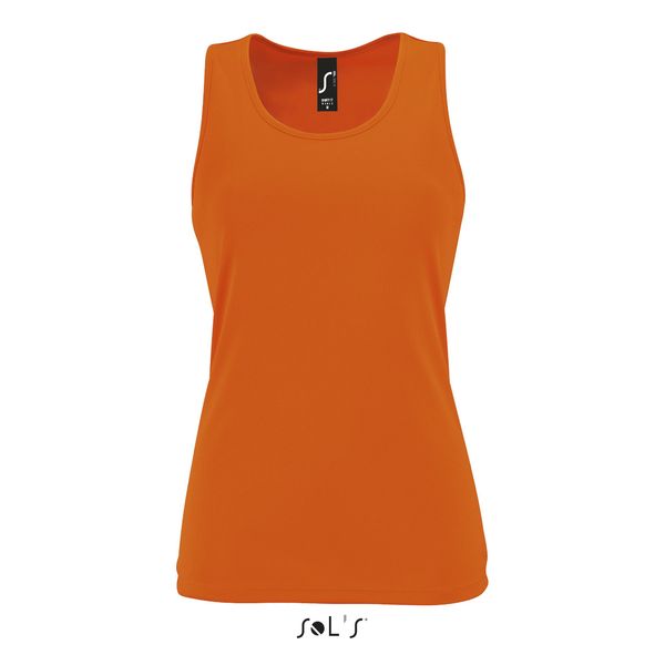 Débardeur publicitaire | Sporty TT F Orange fluo