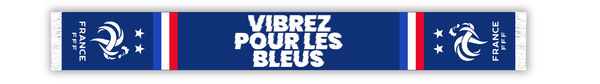 Echarpe FFF officielle | Vibrez pour les bleus | KelCom