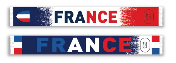 Echarpe personnalisable | France supporter | KelCom