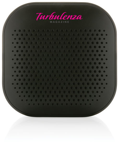 Enceinte 3W plastique recyclé RCS Soundbox publicitaire Noir