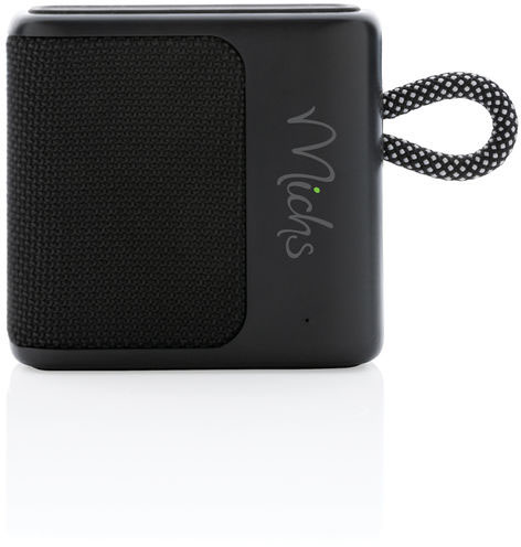 Enceinte IPX6 3W Splash publicitaire Noir