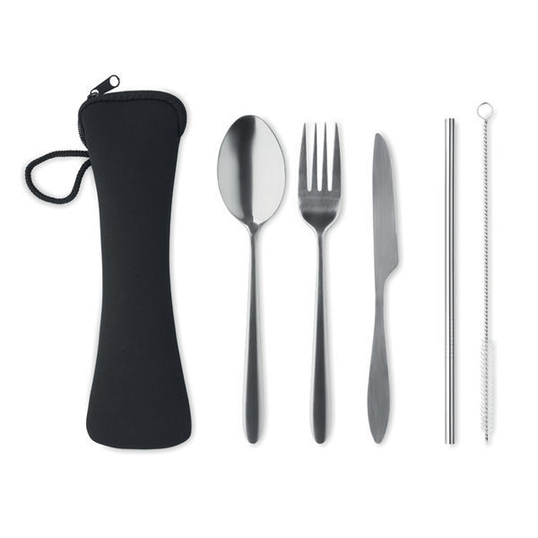 Couverts personnalisables | 5 Service Black