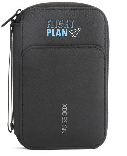 Étui passeport XD Design publicitaire Noir