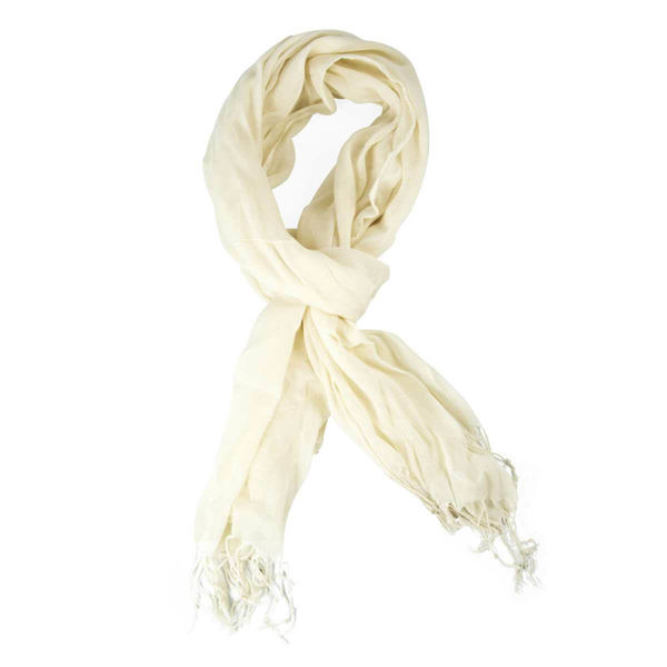 Foulard MADRAS Blanc