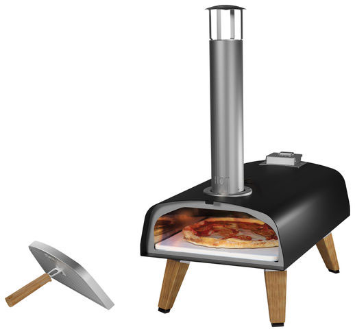 Four à pizza Pro Pellet entreprise Noir