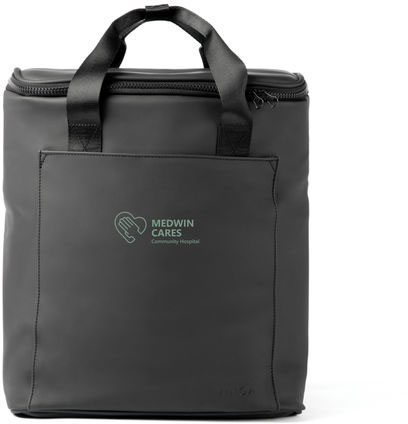 Glacière à dos randonnée Baltimore publicitaire Noir