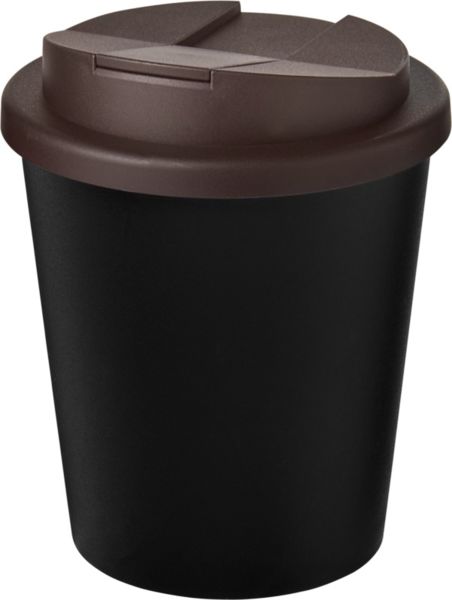Gobelet publicitaire étanche et  recyclé|Americano Espresso Noir