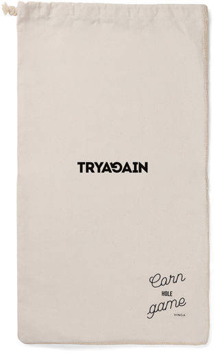 Jeu de cornhole publicitaire Marron