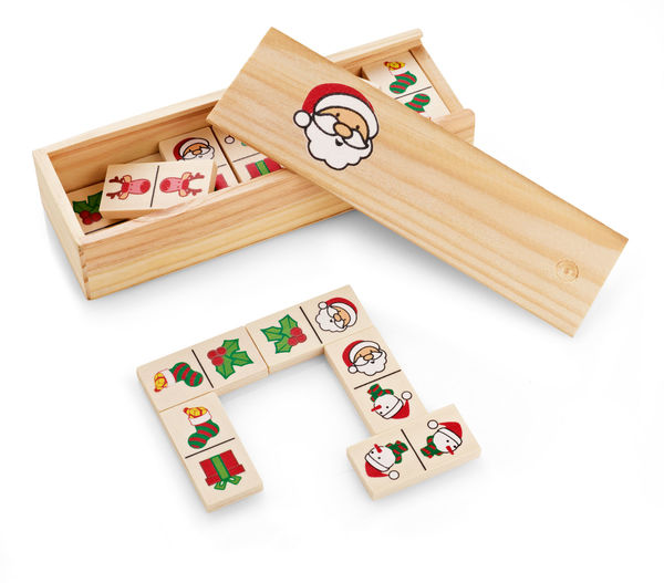jeu de domino Noel publicitaire |Chamonix