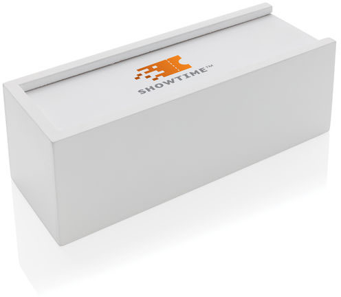 Jeu d’empilage blocs bois personnalisé Blanc