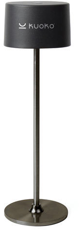 Lampe ABS recyclé RCS Nauro personnalisée Anthracite