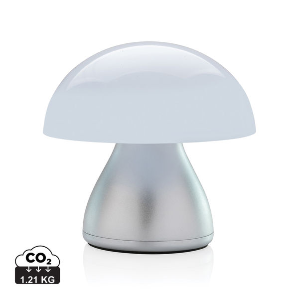 Lampe table rechargeable publicitaire | Luming Gris